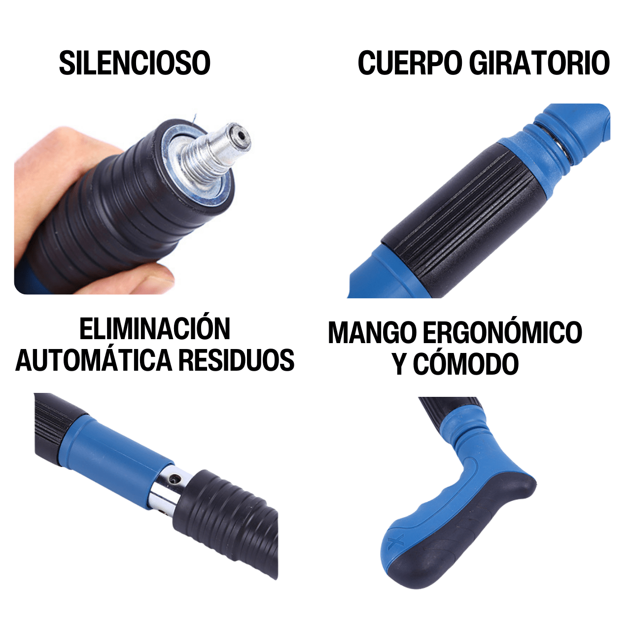 PISTOLA DE CLAVOS ¡Poder en tus manos! + MALETÍN GRATIS